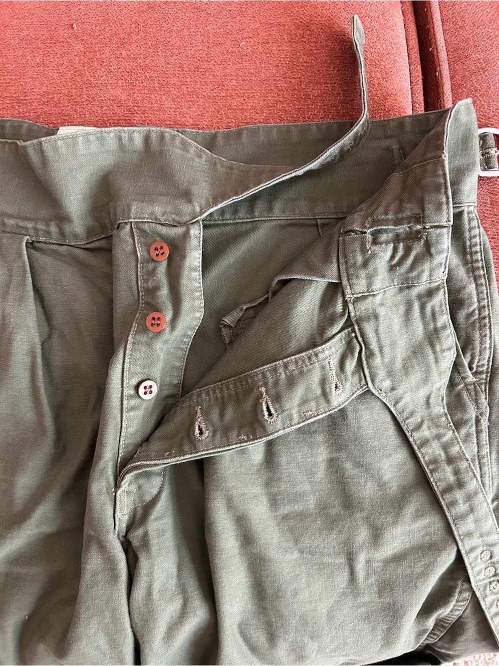 Non Stock Mfg Co. 1945 Gurkha Military Shorts - Picture 5 of 8